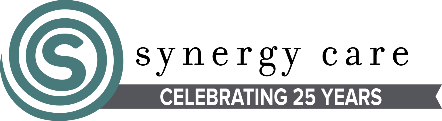 Synergy Care 25 years logo